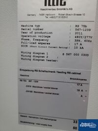 Image of Illig Thermoforming Line, Model RDM 70K / VHW 72 38