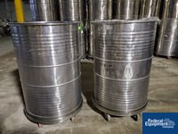 Image of 413 Liter (109 Gal) Stainless Steel Drum 02