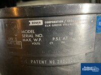 Image of 5 Gal Dover Kettle, Steam Jacket, 316 S/S, 100# 02