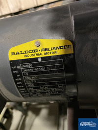 Image of 63" (1,610 MM) Berstorff Vertical Two Roll Calander Sheet Stack 34