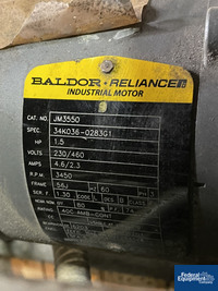Image of 63" (1,610 MM) Berstorff Vertical Two Roll Calander Sheet Stack 38