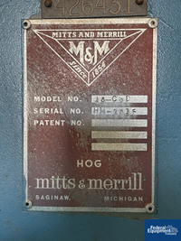 Image of 100 HP Mitts & Merril Hog Mill, Model 13CSD 02