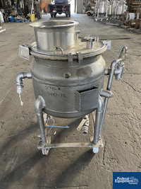 Image of 20 Gal Pfaudler Glass Lined Reactor Body, 25/115# 03