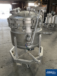 Image of 100 Gal Brighton Jacketed Receiver, 316L S/S, 50/50# 05