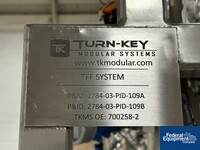 Image of Turn-Key Modular Systems (TKMS) Stainless Steel Tangential Flow Filtration Skid 02