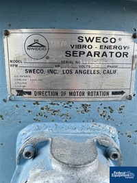 Image of 60" Sweco Screen, C/S, Single Deck 02