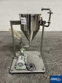 Image of Aichi Liquid Feed Pump w/Hopper, S/S 03
