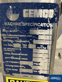 Image of 5 Cu Ft Gemco Twin Shell Blender, S/S 02