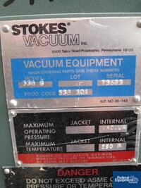 Image of 12 Sq Ft Stokes Vacuum Shelf Dryer, S/S 06