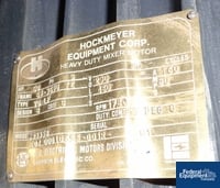 Image of 60/60/30 HP Hockmeyer Triple Shaft Vacuum Mixer, S/S, XP 09