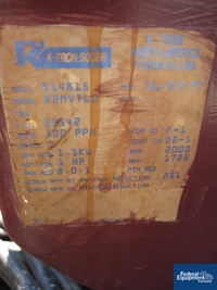 Image of K-Tron Soder Twin Screw Feeder, Model K2MVT60 07