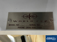 Image of World Cup Packaging Cup Filling and Sealing Machine, Model 8-12 02