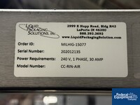 Image of Liquid Packaging Solutions Air Rinse Bottle Station, Model CC-RIN-AIR 02