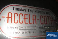 Image of 60" THOMAS ENGINEERING ACELA COTA COATING PAN, S/S 02