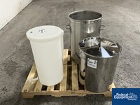 Image of Assorted Plastic and Stainless Steel Tanks 03