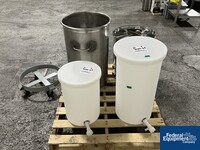 Image of Assorted Plastic and Stainless Steel Tanks 04