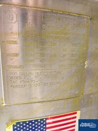 Image of 600 Gal SFI Mix Kettle, 304 S/S, 15/150# 02
