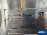 Image of 360 Gal Lee Reactor, 304 S/S, 20/100# 02