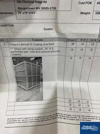 Image of 36" O''Hara LabCoat Coating System, Model LCIII 32