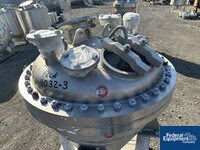 Image of 90 gal Zeppelin Receiver Tank, 304 S/S, 3 Bar 07