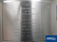 Image of 100 Liter DCI Reciver Tank, S/S, 15# 04
