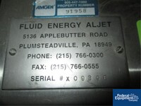 Image of Fluid Energy Aljet Mill, S/S 02