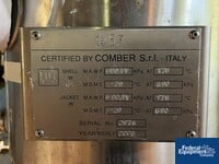 Image of 0.2 Sq Meter Comber Nutsche Filter Dryer, Hastelloy C22, Type PF100 21