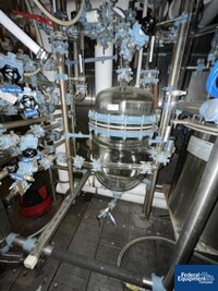 Image of 107/107 Liter Buchi Kilo Lab Reactor Train System, Glass Lined 10
