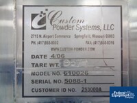Image of 1,000 Liter Custom Powder System Stainless Steel Tote 02
