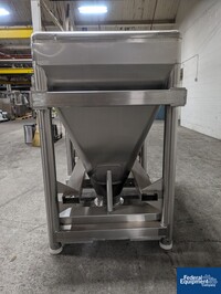 Image of 1,000 Liter Custom Powder System Stainless Steel Tote 03