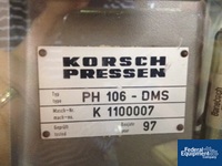 Image of Korsch PH106-DMS Tablet Press, 6 Station 12