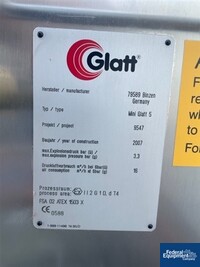Image of Glatt Mini Glatt 5 Fluid Bed Dryer 02