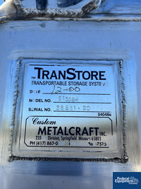 Image of Custom Metalcracft Transtore Tote Bin, S/S 03