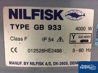 Image of NILFISK INDUSTRIAL VACUUM CLEANER, MODEL GB 933 02