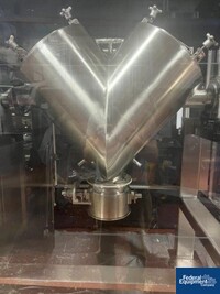 Image of 2 CU FT Gemco Twin Shell Vacuum Dryer, 316 S/S 14