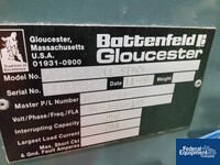 Image of 60" Battenfeld Gloucester Three-Roll Vertical Sheet Stack – Model 2000 02