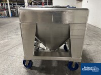 Image of 48" x 42" x 10"  Tote Systems Stainless Steel Transfer Bins 02