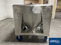 Image of 48" x 42" x 10"  Tote Systems Stainless Steel Transfer Bins 04