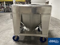 Image of 48" x 42" x 10"  Tote Systems Stainless Steel Transfer Bins 02