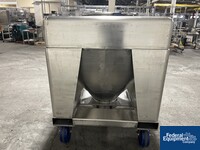 Image of 48" x 42" x 10"  Tote Systems Stainless Steel Transfer Bins 03