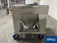 Image of 48" x 42" x 10"  Tote Systems Stainless Steel Transfer Bins 02