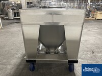 Image of 48" x 42" x 10"  Tote Systems Stainless Steel Transfer Bins 03