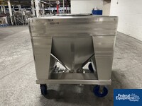 Image of 48" x 42" x 10"  Tote Systems Stainless Steel Transfer Bins 02