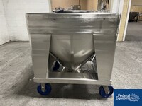 Image of 48" x 42" x 10"  Tote Systems Stainless Steel Transfer Bins 04