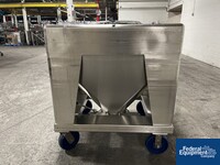 Image of 48" x 42" x 10"  Tote Systems Stainless Steel Transfer Bins 02