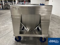 Image of 48" x 42" x 10"  Tote Systems Stainless Steel Transfer Bins 02