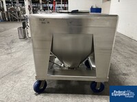 Image of 48" x 42" x 10"  Tote Systems Stainless Steel Transfer Bins 02