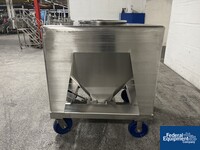 Image of 48" x 42" x 10"  Tote Systems Stainless Steel Transfer Bins 02