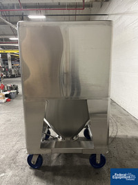 Image of 48" x 42" x 10"  Tote Systems Stainless Steel Transfer Bins 02