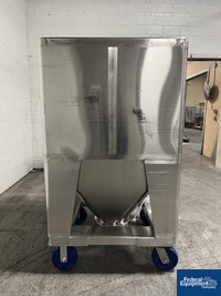 Image of 48" x 42" x 10"  Tote Systems Stainless Steel Transfer Bins 04